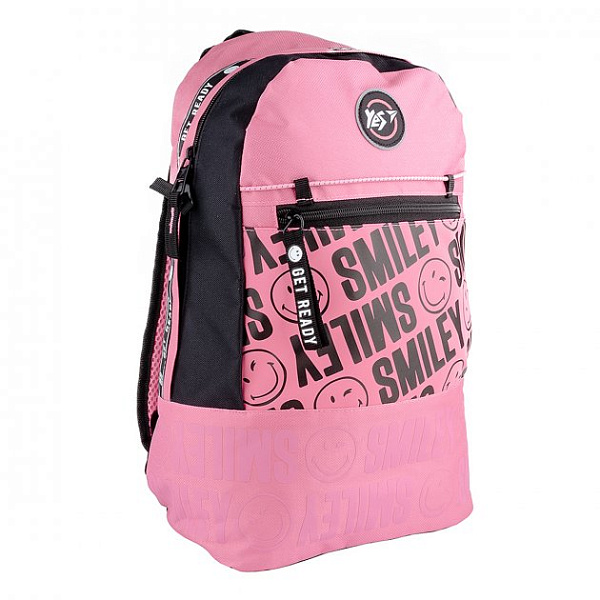 Рюкзак молодежный T-101  Private лиловый/черный, 42*27*13