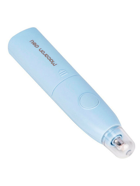 Ластик электрический Deli  Macaron 128х27х22мм со сменными насадками, с вентилятором бл/уа