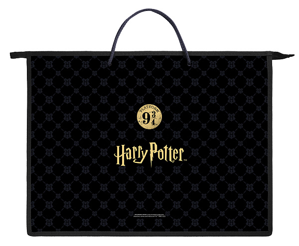 Папка для чертежей и рисунков А3 Hatber "Гарри Поттер"с ручками на молнии 