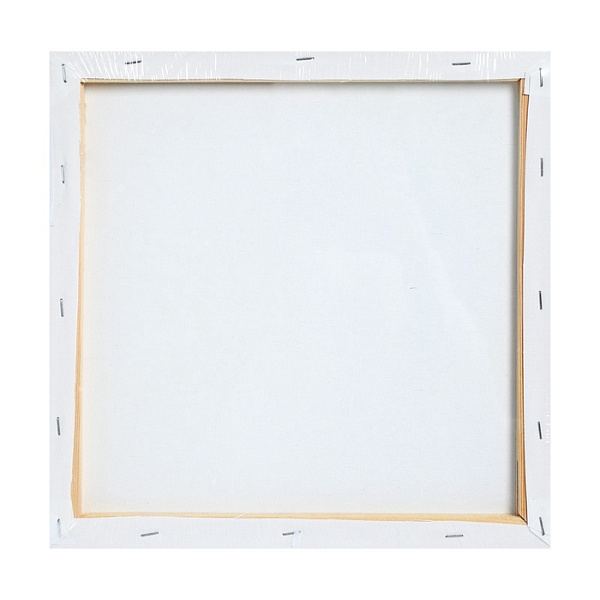 Холст на подрамнике INDEX, 1,6*30*30 см, 100% хлопок, акрил грунт, 280 г/м2, мелкое зерно