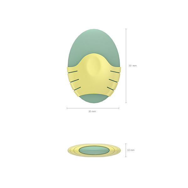 Ластик в пластиковом футляре ErichKrause Color Pod Floral Soul (в коробке)