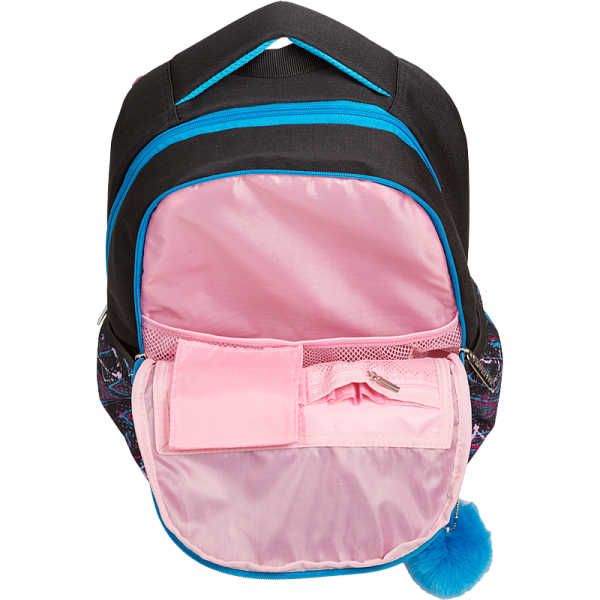 Рюкзак "deVENTE. Fit26. No Disturb Mode" школьный 39x26,5x15,5 см (18 л) 500 г, 2 отд. на молнии, одно с уплотненным отделением для ноутбука до 15 дюймов и книг и карманом для учебников, второе с органайзером, передний карман на молнии c карабином дл