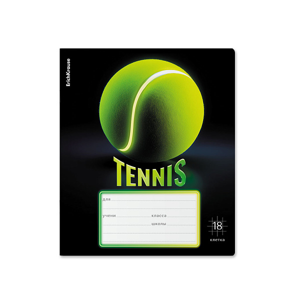 Тетрадь 18 листов в клетку ErichKrause Win Zone, (в плёнке по )_MIX-PACK