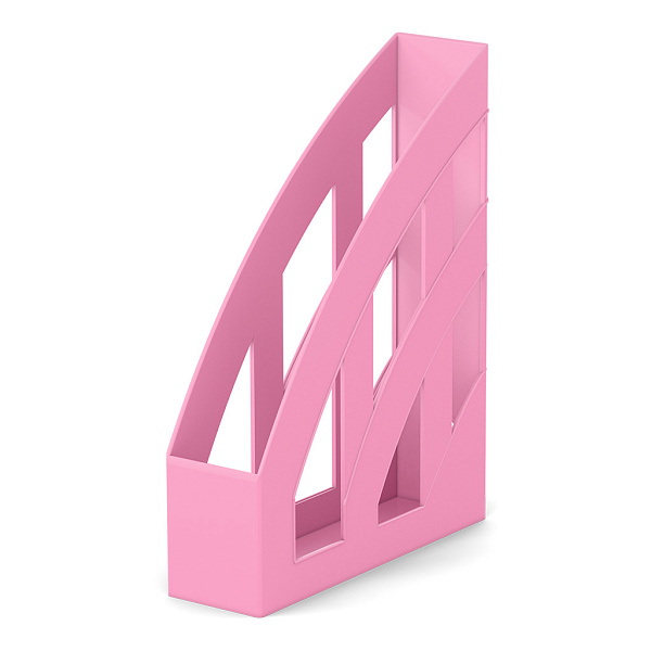 Лоток вертикальный ErichKrause® Office, Pastel, 75мм, розовый