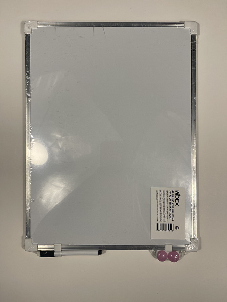 Доска магнитно-маркерная 30*40см, с маркером