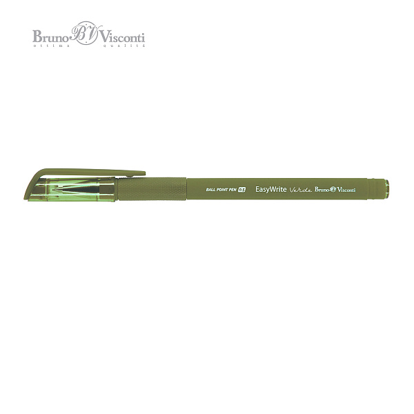 Ручка шариковая 0,5 мм "EasyWrite.Verde" СИНЯЯ (3 цвета корпуса)