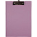 Папка-планшет с зажимом "deVENTE. Pastel" А4 с внутр. карман., толщина 2,5 мм, ПВХ 150 мкм розовая
