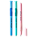 Ручка гелевая 0,7 мм стираемая "deVENTE. Study Pen. School" СИНЯЯ, корпус ассорти 3 цвета с покрытием Velvet Touch, с эргономичным каучуковым держателем, с ластиком, колпачок с ушками, сменный стержень, индивидуальная маркировка,