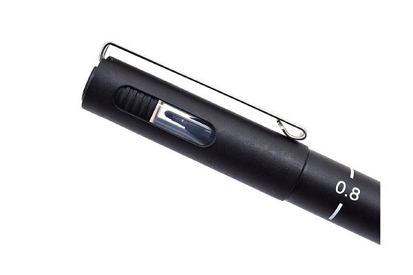 Линер Uni PIN08-200(S), черный, 0.8 мм.