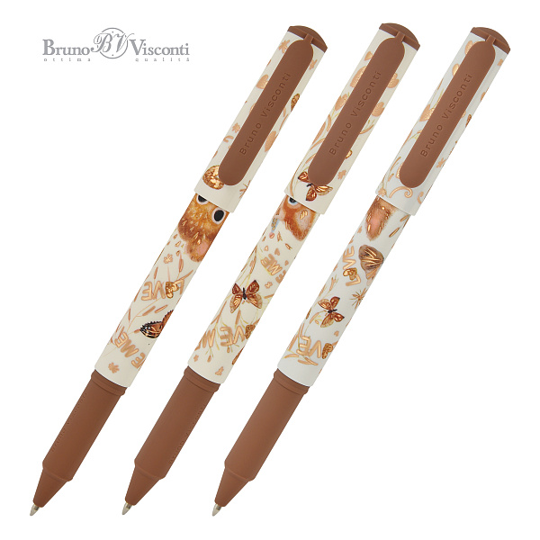 Ручка шариковая 0,7 мм "DREAMWRITE "LOVE ME. Friends" СИНЯЯ, В ПОДАРОЧНОЙ ТУБЕ