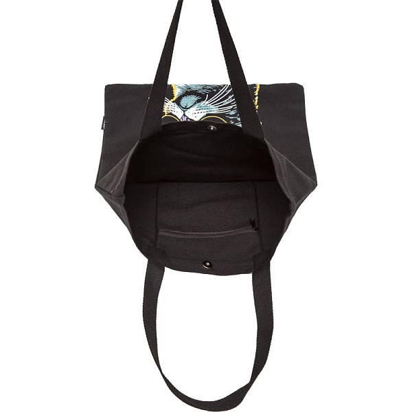 Сумка-шоппер "deVENTE. Young Forever" 35х40 см, канвас, 1 отделение на магнитной кнопке, 1 внутренний карман на молнии, с рисунком