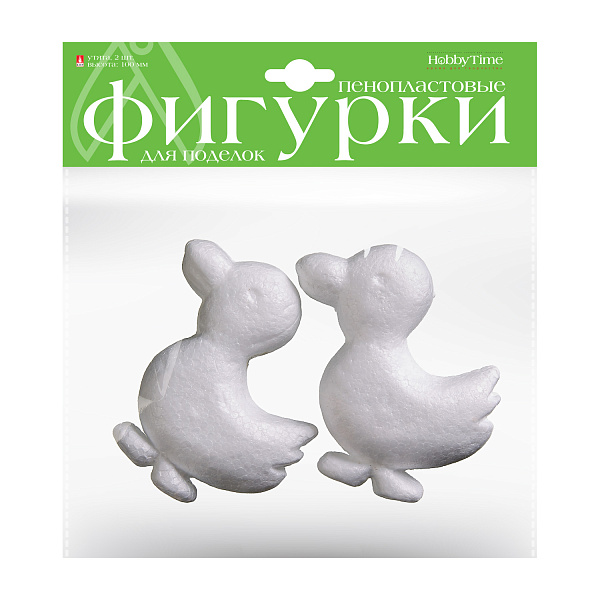 Пенопластовые фигурки  ГОЛУБИ, 100 мм, 3 шт.