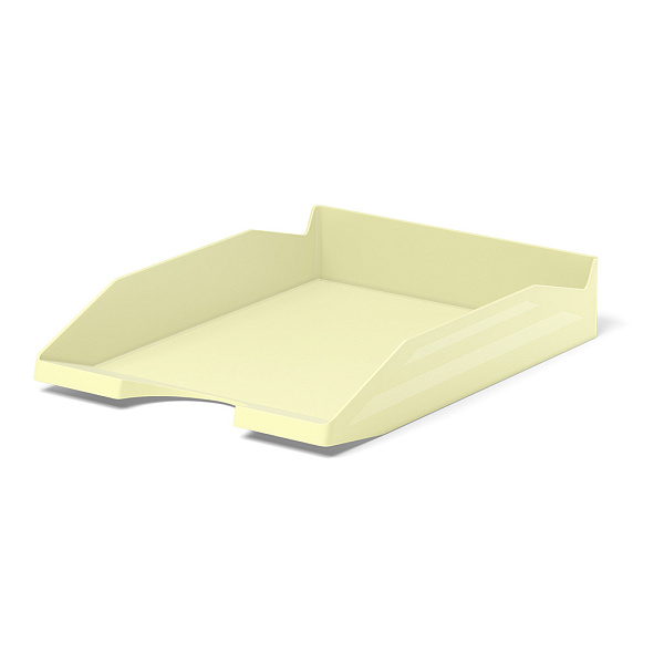 Лоток горизонтальный ErichKrause® Office, Pastel, желтый