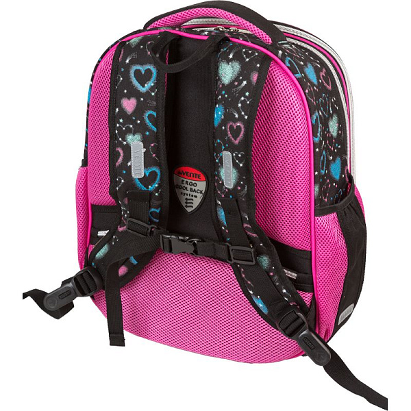 Рюкзак школьный "deVENTE. Choice Lite. Cute Husky" жесткий 38x29x17 см (17 л) вес 800 г, 1 отделение на молнии с разделителями для учебников, 1 отделение с органайзером, 2 боковых кармана сеткой на резинке, эргономичная формоустойчивая вентилируемая 