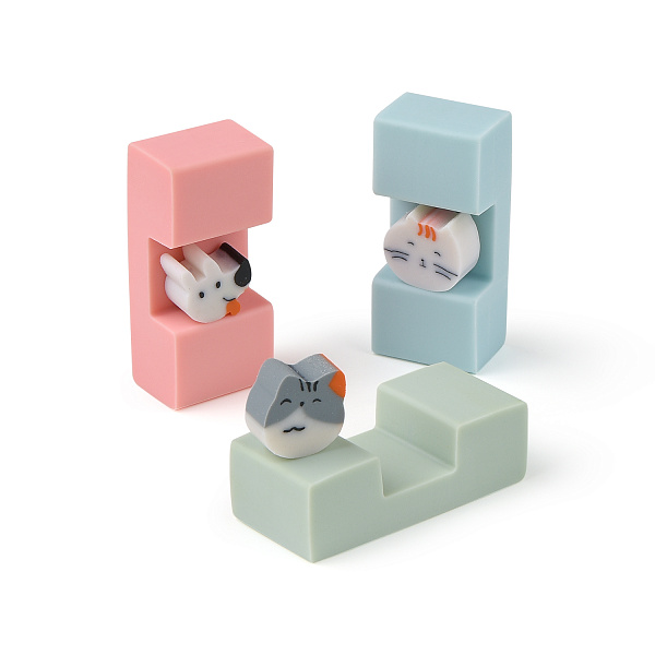 Ластик "Meow", 3 вида