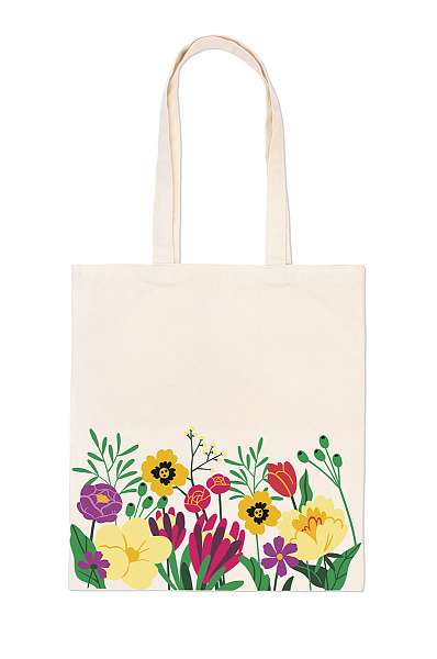 Раскраска на сумке "Летний цвет"  "ФРЕЯ"      