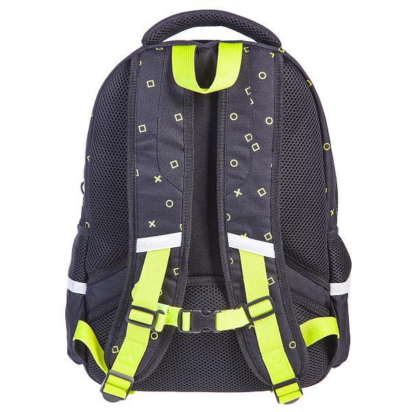 Рюкзак Hatber EASY -CYBER SPORT- 41Х29Х16 СМ полиэстер нагрудная стяжка светоотраж. 3 отделения 3 кармана