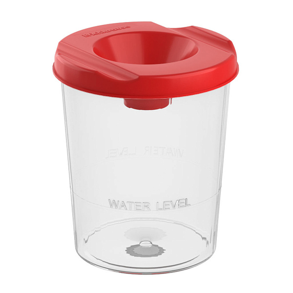 Стакан непроливайка ErichKrause Classic, красный