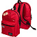 Рюкзак подростковый "deVENTE. Pulls"красный 40x29x17 см,250 г, 1 отделение на молнии, 1 передний карман, вышивка, 