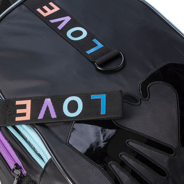 Рюкзак Hatber STREET -Сердце в ладонях- -40х26х19см- полиэстер светоотраж. 2 отделения 3 кармана