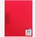 Папка с зажимом A4 iOffice красный