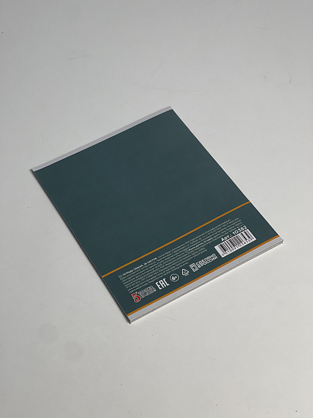 Тетрадь предметная 36 листов "Картинки" Английский язык, со справочным материалом, обложка мелованная бумага, блок №2 (серые листы)