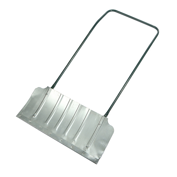 Движок для снега оцинкованный 750*330, с планкой, формованный (ДОФ) (Новгород)