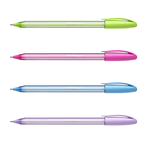 Ручка шариковая ErichKrause® U-108 Spring Stick 0,7, Ultra Glide Technology, цвет чернил синий (в коробке по 50 шт.)