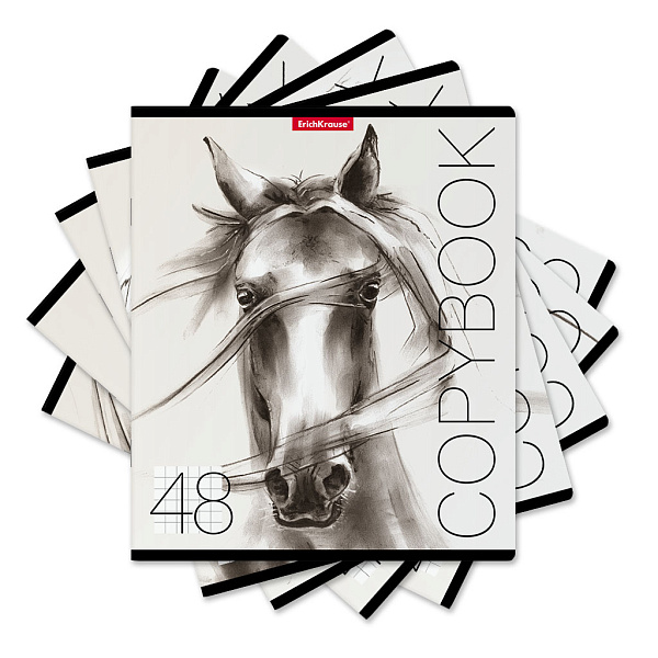 Тетрадь 48 л. кл. ErichKrause "Wild Horse" 