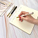 Ручка "DreamWrite. "Carrara" ШАРИКОВАЯ 0.7 ММ, СИНЯЯ, 3 ВИДА 