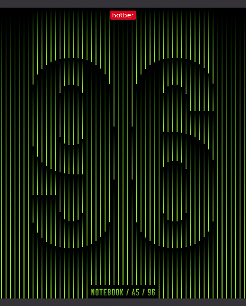 Тетрадь 96 л. лин. "Line_96" 65г/кв.м на скобе 