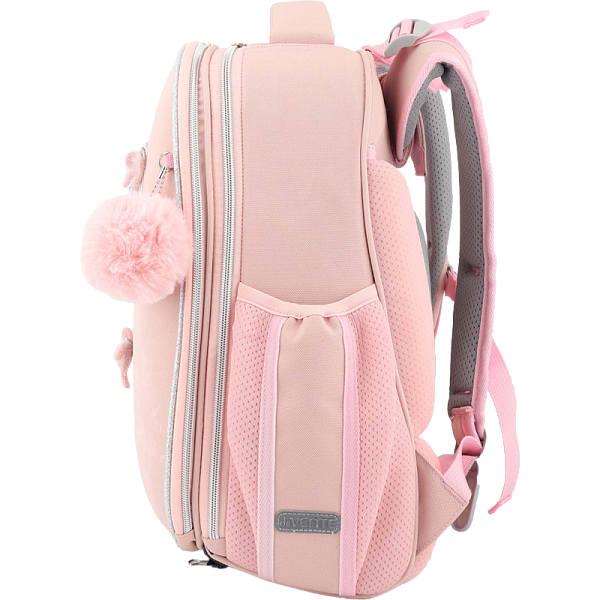 Рюкзак "deVENTE. Choice. My Dream" школьный жесткий 38x28x16 см (17 л) вес 950 г, плотный износостойкий полиэстер с водоотталкивающей пропиткой, 2 отделения на молнии (одно отделение на молнии с разделителями для учебников и фиксатором с утяжкой на с