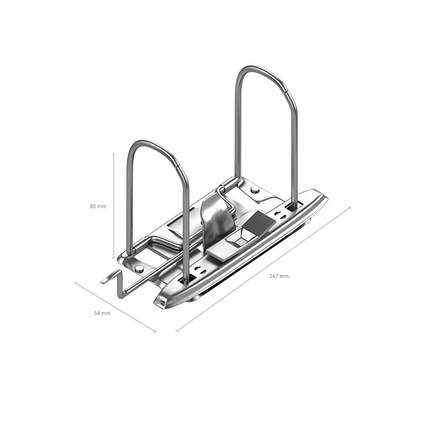 Папка-регистратор 80 мм ErichKrause, Business, А4, зеленый
