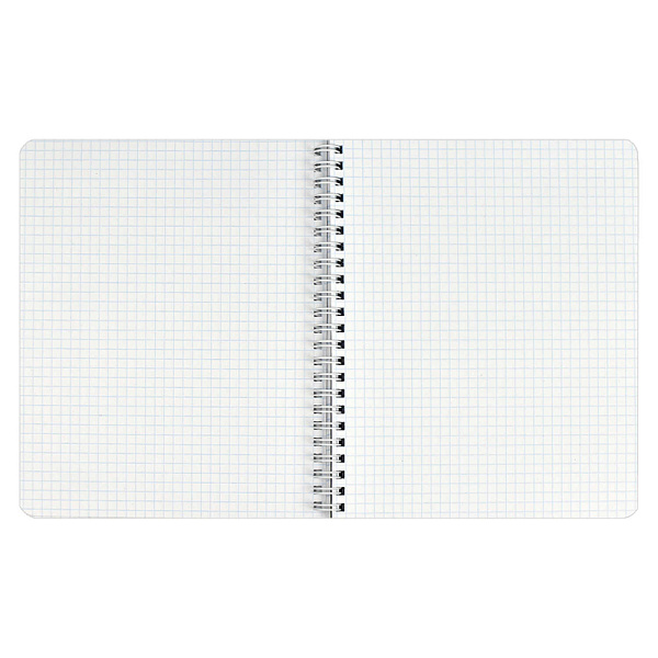 Тетрадь 96 л. кл./лин. на гребне "Double book" "ЦИТАТА ДНЯ" /А5, облож.- полипропилен, мягкий переплёт, двойная тетрадь с 4-мя обложками/