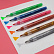 Набор глитерных маркеров 6 цв. "SKETCH&ART" 