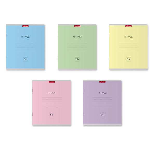 Тетрадь 96 л. лин. ErichKrause® Классика, MIX-PACK
