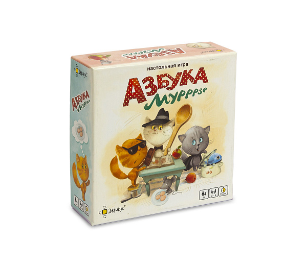 Игра развивающая "Азбука Мурррзе"  ЭВРИКУС