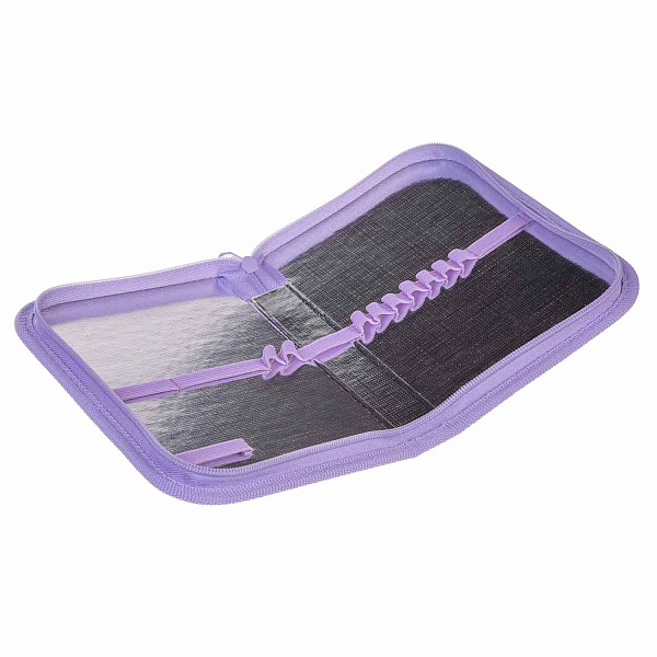 Пенал 1секц. 190*130 Hatber глянц.ламин.тиснение-NEWtone- PASTEL Лаванда в индив.уп