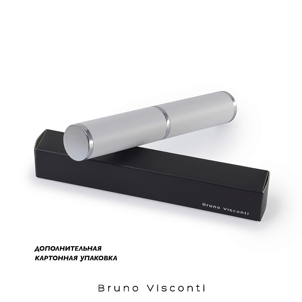 РУЧКА "SAN REMO" В ТУБУСЕ КРУГЛОЙ ФОРМЫ 1,0 ММ, СИНЯЯ  (корпус мятный, футляр белый) (10129060/020919/0023498,КИТАЙ)