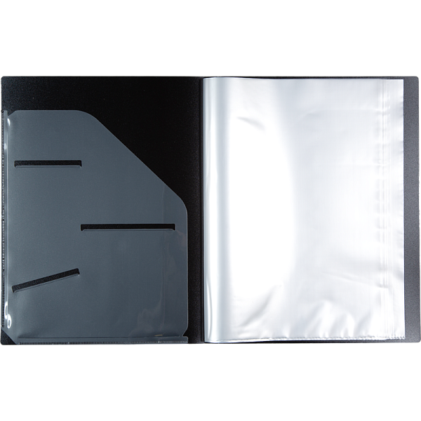 Папка 20ф А4 "deVENTE. JUST WHITE" (235x310x15 мм) непрозрачная белая, полипропилен 650 мкм, фактура "soft-touch" вкладыши 30 мкм, внутренний карман 160 мкм, индивидуальная упаковка,