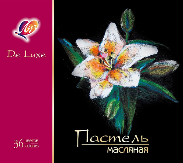 Пастель масляная Луч "Люкс" 36 цв