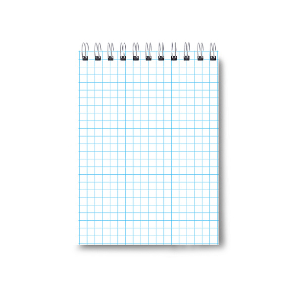 Блокнот А6 80 л. кл. на гребне "Если в сердце живёт любовь" выборочный лак,  01205 Б122 "Светоч" 