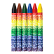 Мелки восковые на масляной основе 6 цв. Луч Фантазия круглые 