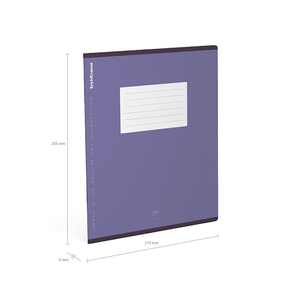 Тетрадь 24 листа в линию ErichKrause Unicolor Bright, MIX-PACK