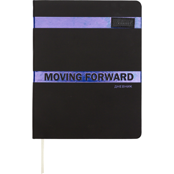 Дневник 1-11 кл. 48 л."deVENTE. Moving Forward. Blue"иск. кожа,шелкография,бумага 80 г/м² синий срез