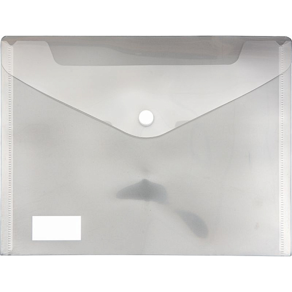 Папка-конверт на кн. А5 "deVENTE" 300 мкм, полипропилен, прозрачная, 10 шт в упаковке