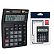 Калькулятор 12 разр., Deli черный 