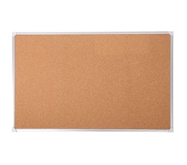 Пробковая доска 100x150 см, в алюминиевой раме