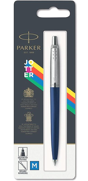 Ручка шариковая "Паркер Jotter Originals Navy Blue" линия письма средняя, цвет синий