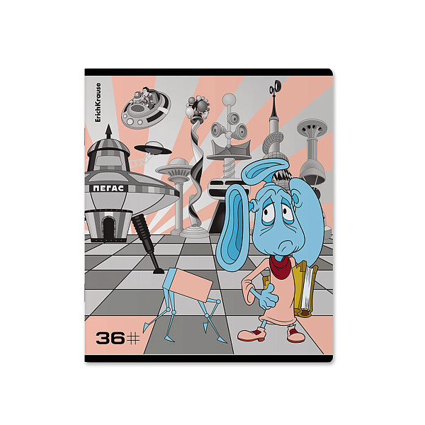 Тетрадь 36 листов в клетку ErichKrause Тайна третьей планеты_MIX-PACK